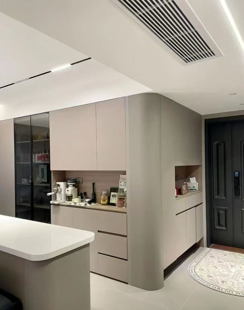 意式极简风完工实景曝光！低饱和配色+极简线条，打造高级感住宅 - 家居知识