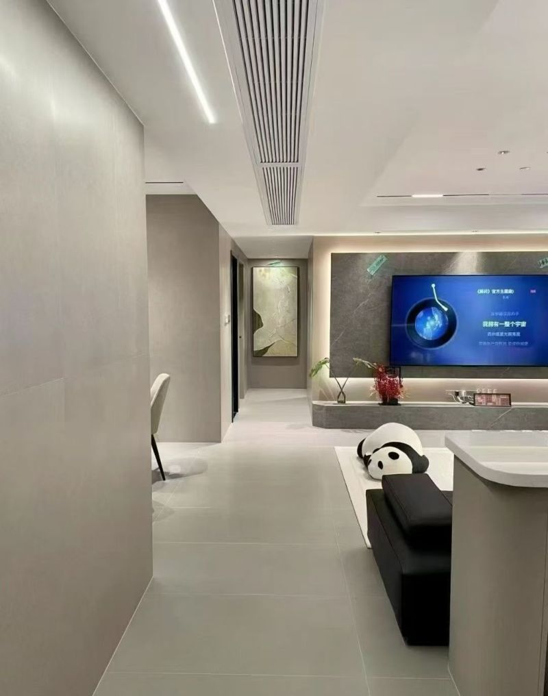 意式极简风完工实景曝光！低饱和配色+极简线条，打造高级感住宅 - 家居知识