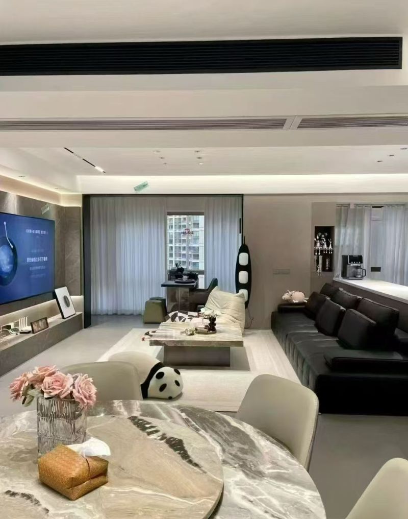 意式极简风完工实景曝光！低饱和配色+极简线条，打造高级感住宅 - 家居知识