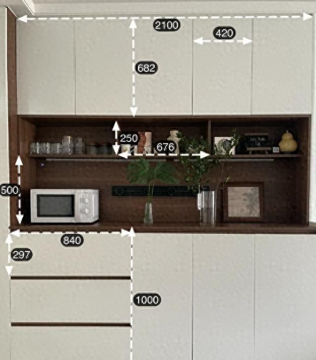 邻居家餐边柜设计太高级，原来餐厅装修最大的坑是这个！