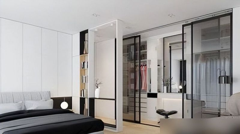 10平米的卧室如何设计一个步入式衣帽间？看完这篇你就会知道 - 家居知识
