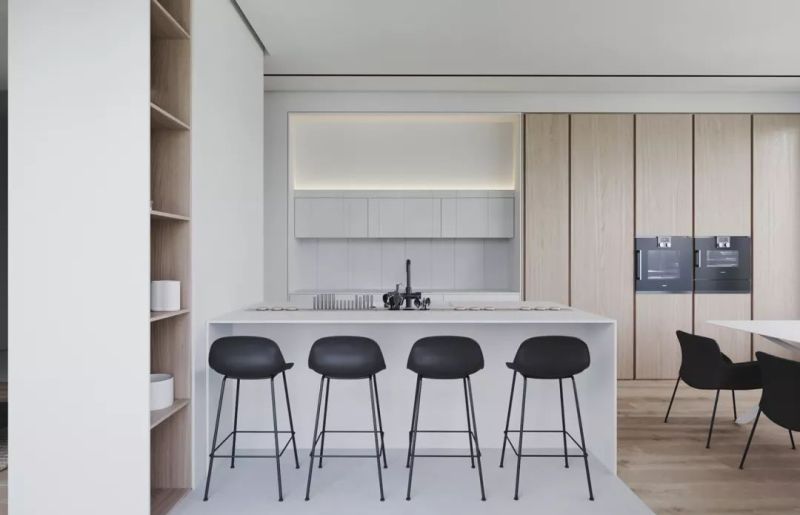 120㎡现代极简风案例：简洁中藏优雅，每处设计都显高档感 - 家居知识