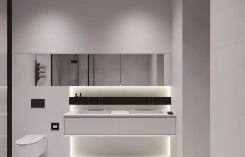 120㎡现代极简风案例：简洁中藏优雅，每处设计都显高档感 - 家居知识