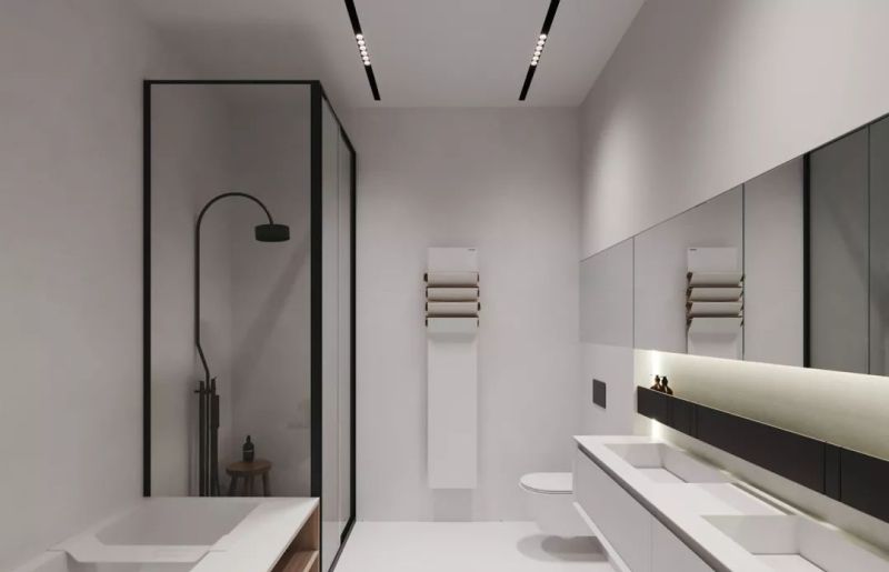 120㎡现代极简风案例：简洁中藏优雅，每处设计都显高档感 - 家居知识