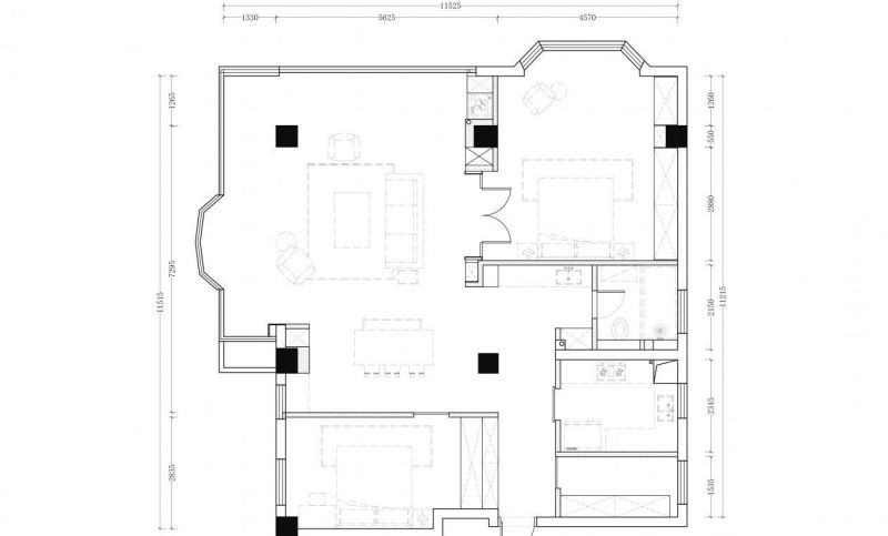 140㎡现代杂糅侘寂，优雅复古 | - 家居知识