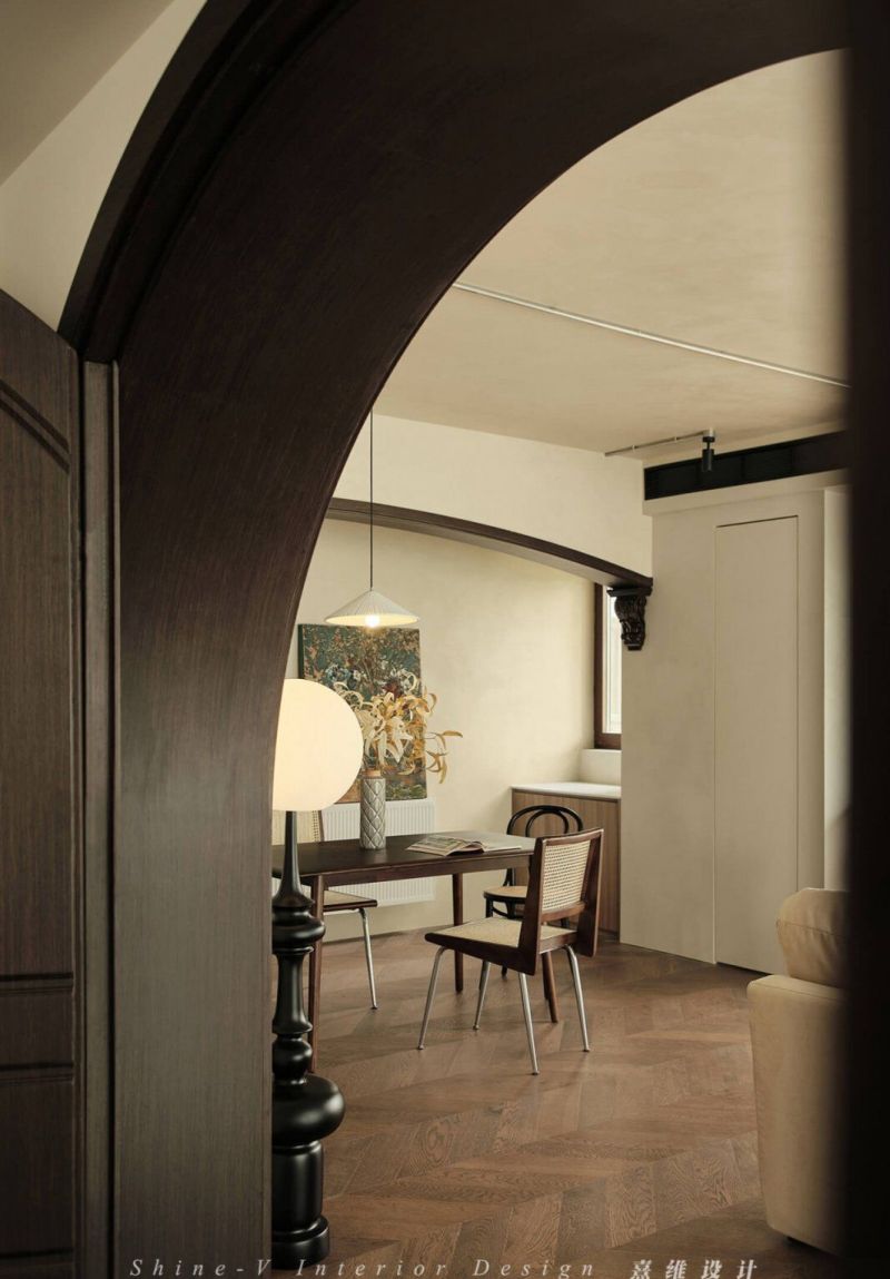 140㎡现代杂糅侘寂，优雅复古 | - 家居知识