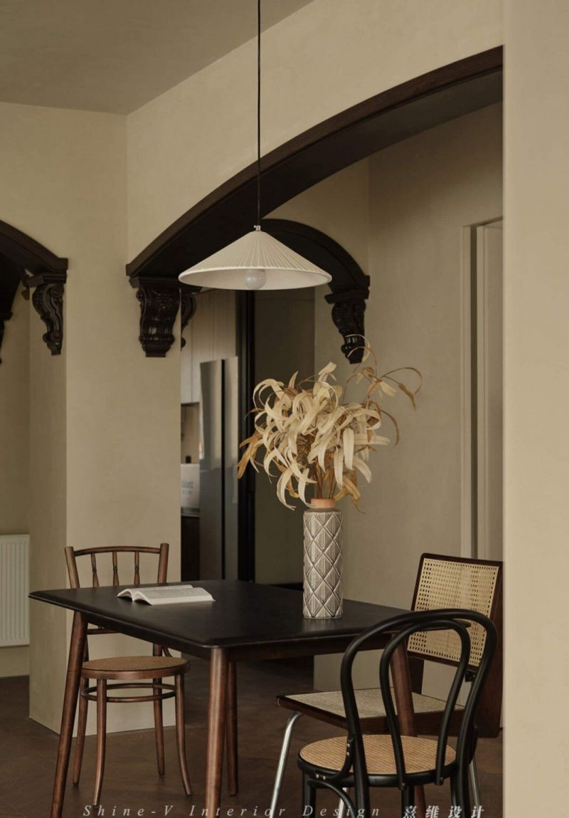 140㎡现代杂糅侘寂，优雅复古 | - 家居知识