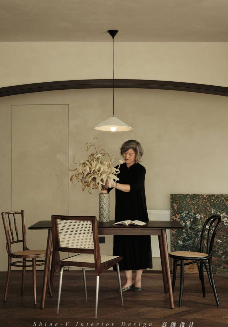 140㎡现代杂糅侘寂，优雅复古 | - 家居知识