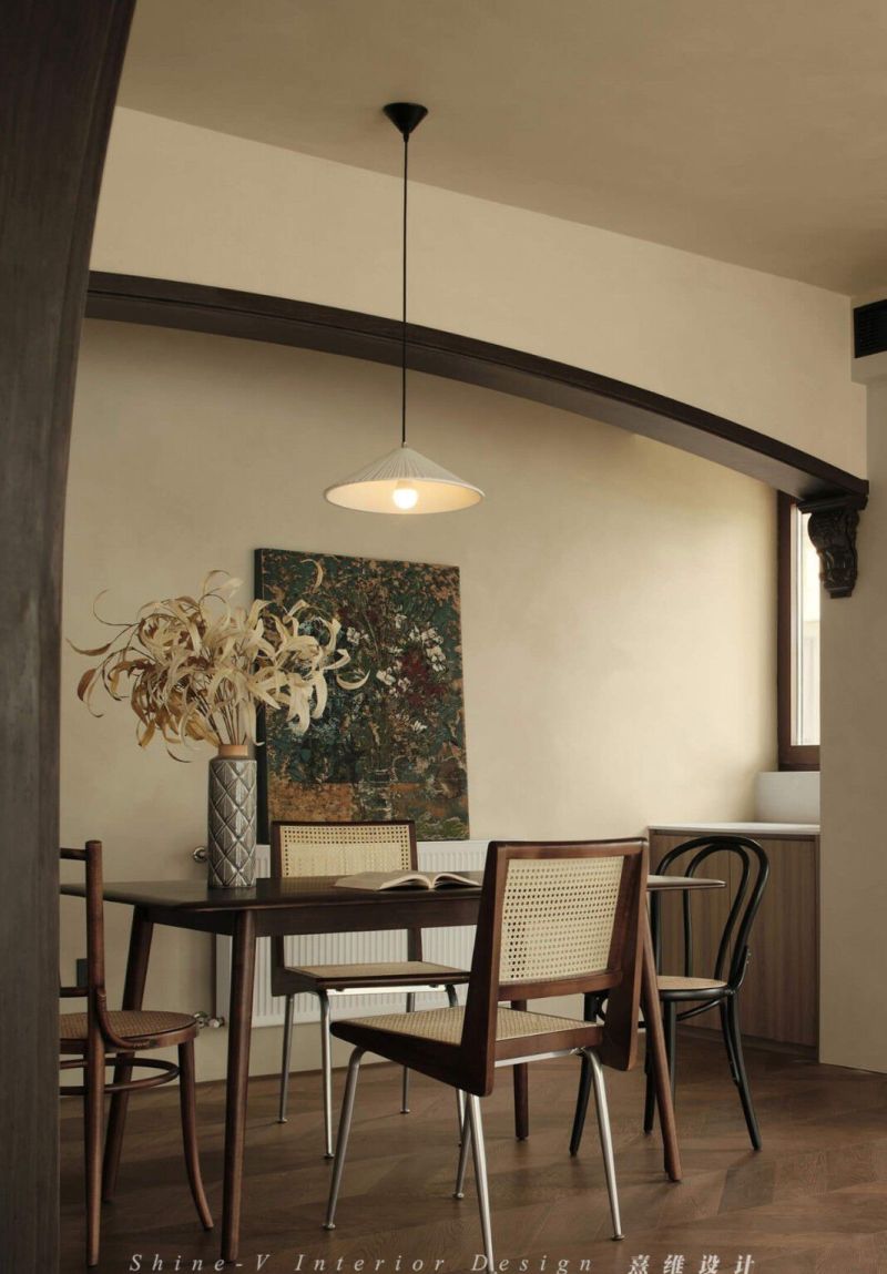 140㎡现代杂糅侘寂，优雅复古 | - 家居知识