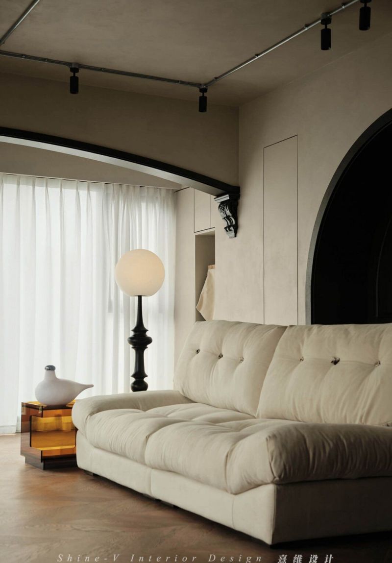 140㎡现代杂糅侘寂，优雅复古 | - 家居知识