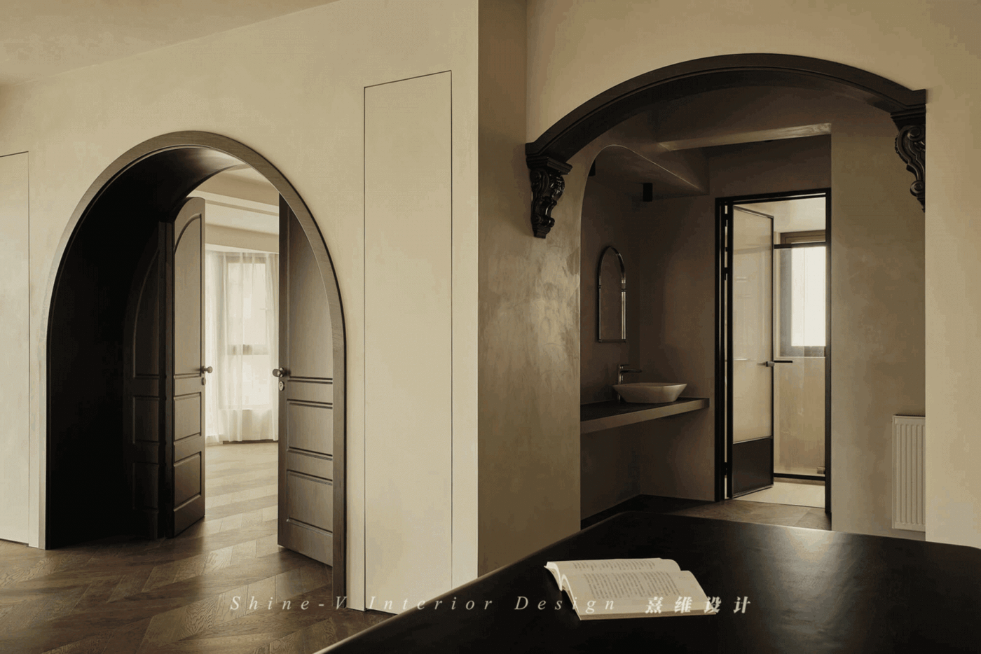 140㎡现代杂糅侘寂，优雅复古 | - 家居知识