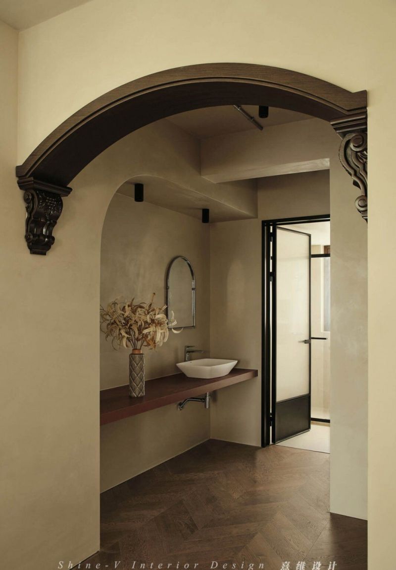 140㎡现代杂糅侘寂，优雅复古 | - 家居知识