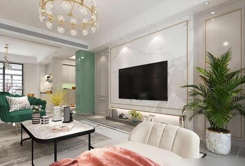 推开她家门的瞬间，现代轻奢风治愈了我的审美疲劳