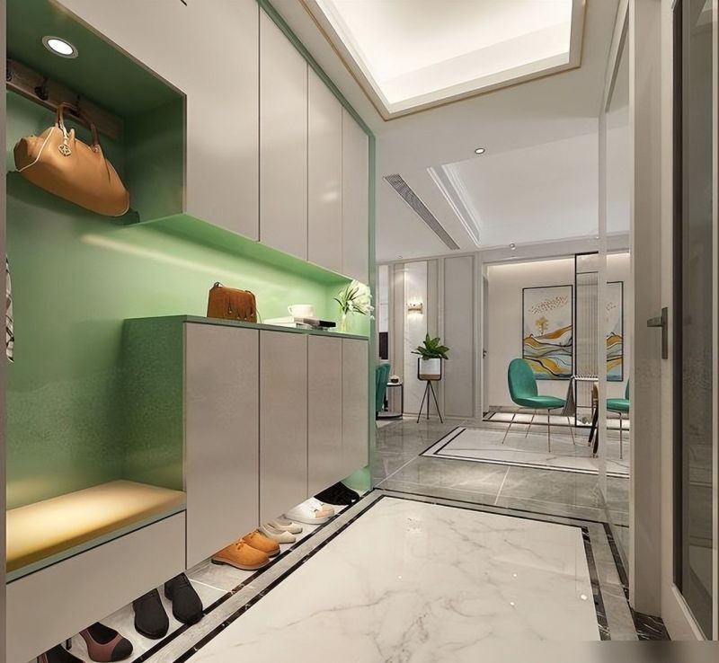 看了她家的现代轻奢风,被彻底“治愈”了,打开房门就被惊艳到了 - 家居知识