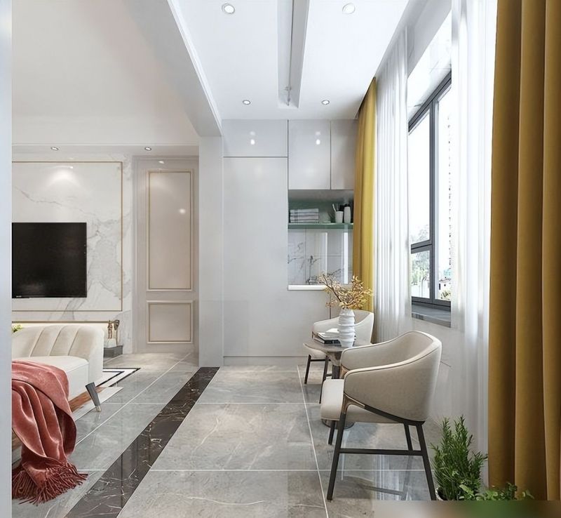 看了她家的现代轻奢风,被彻底“治愈”了,打开房门就被惊艳到了 - 家居知识