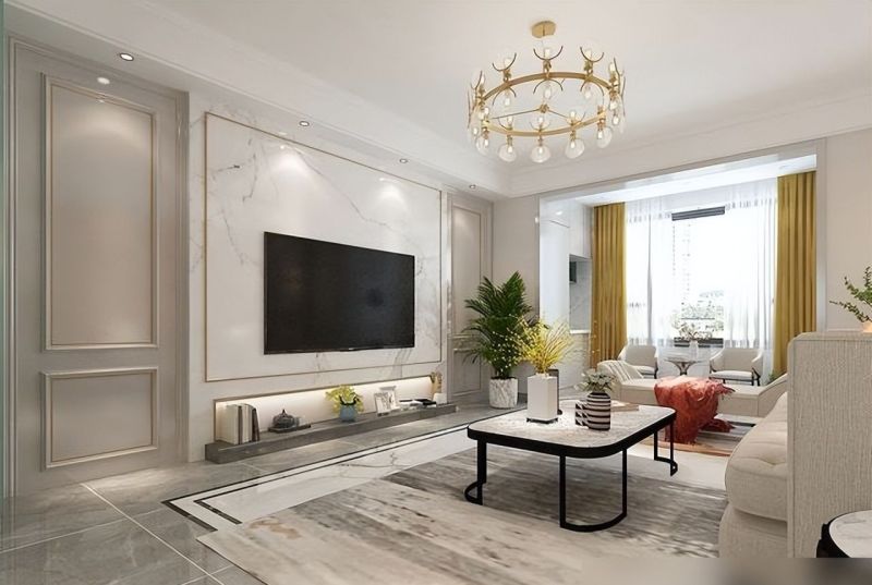 看了她家的现代轻奢风,被彻底“治愈”了,打开房门就被惊艳到了 - 家居知识