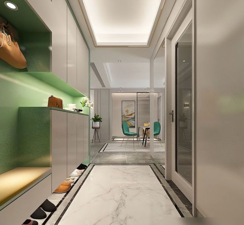 看了她家的现代轻奢风,被彻底“治愈”了,打开房门就被惊艳到了 - 家居知识