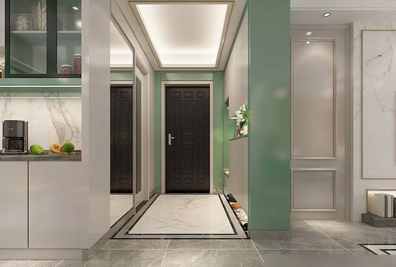 看了她家的现代轻奢风,被彻底“治愈”了,打开房门就被惊艳到了 - 家居知识