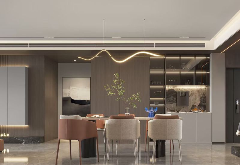 现代轻奢风全屋实景曝光！6大空间打造高级感住宅 - 家居知识