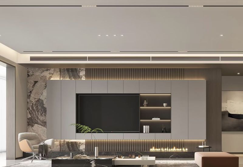 现代轻奢风全屋实景曝光！6大空间打造高级感住宅 - 家居知识