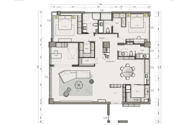 171㎡法式轻奢：奶油色法式交响曲，坠入一场馥郁芬芳的梦 - 家居知识