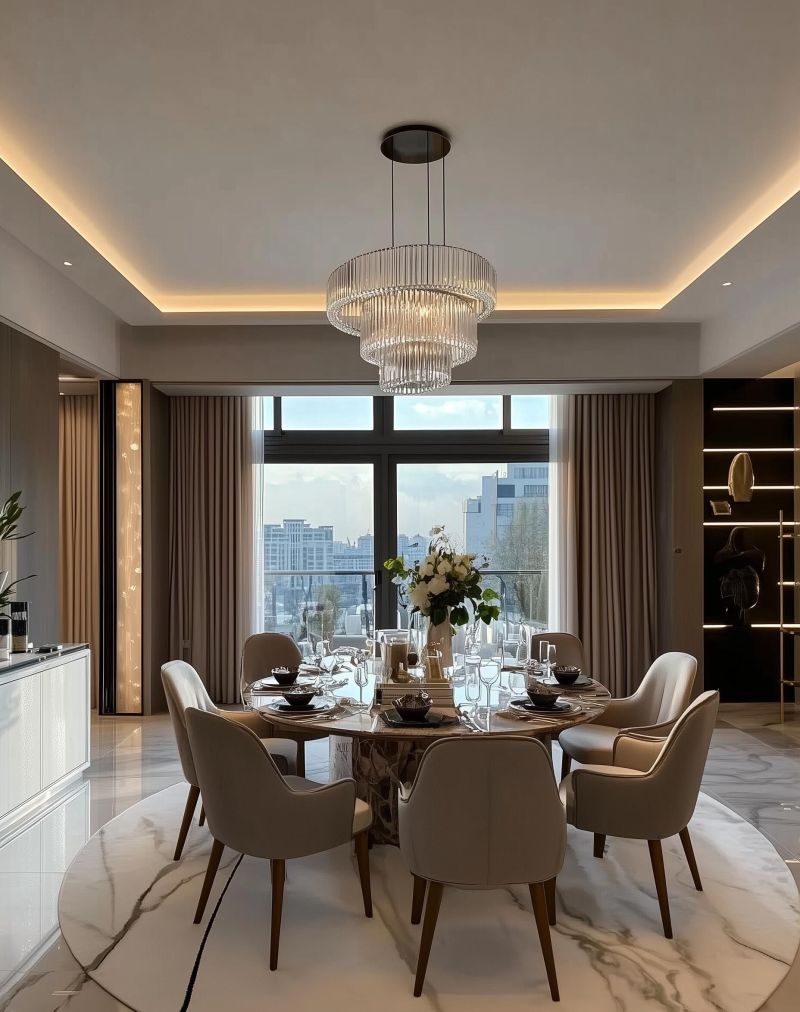 邻居都懵了！都是平层，意式轻奢风这么显大还这么懂格调！ - 家居知识