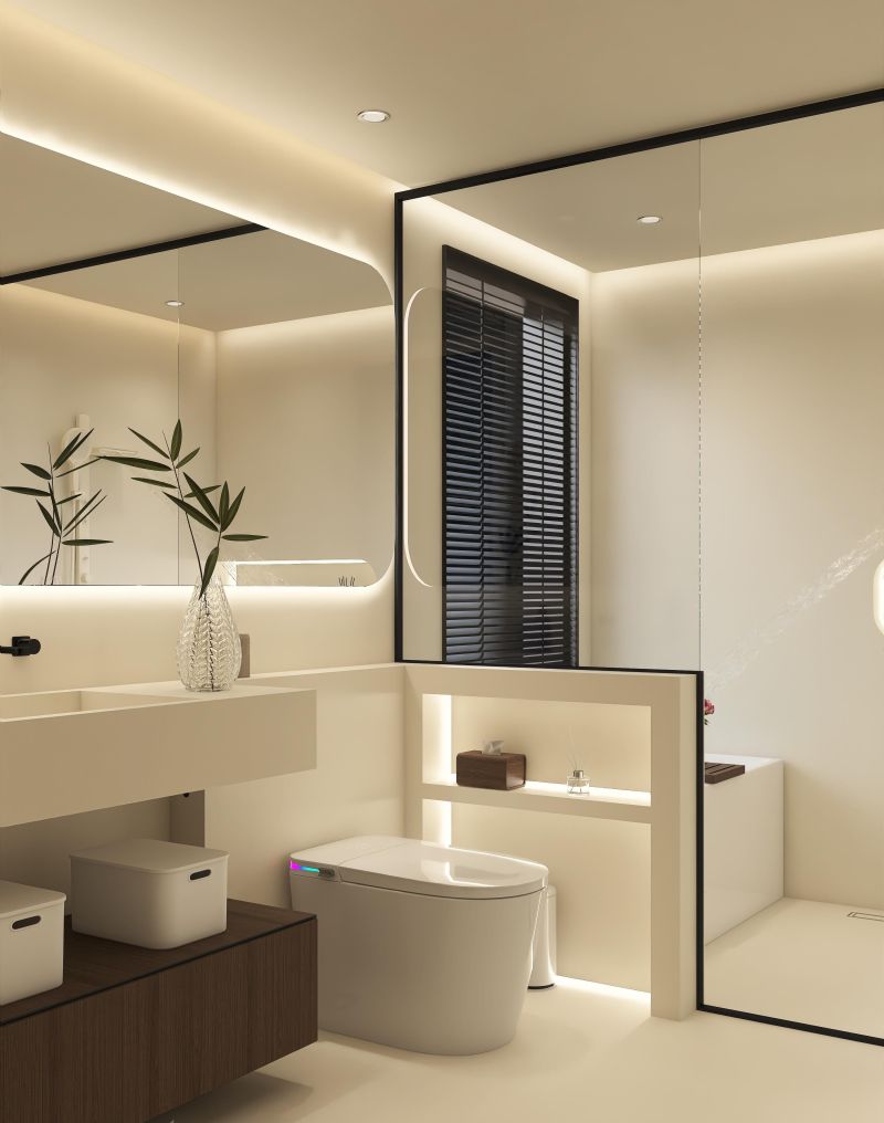 原木奶油风好奈斯真心喜欢，这样的卫生间你会喜欢吗？ - 家居知识