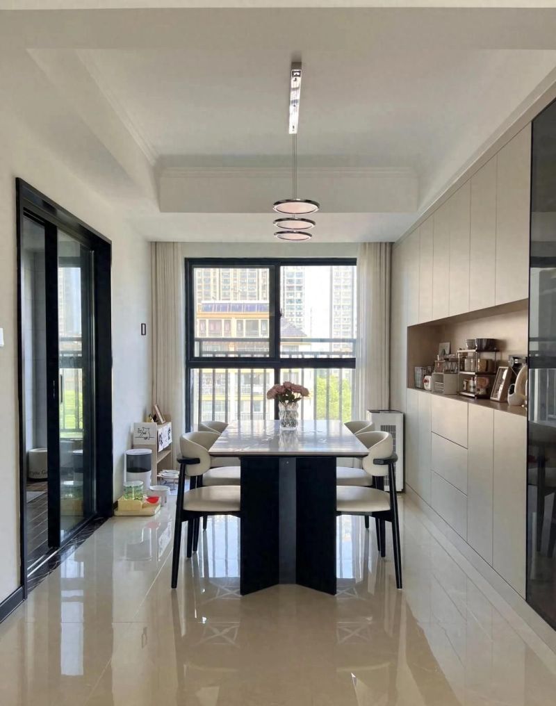 146㎡轻奶油极简风硬装仅花12万，邻居直呼惊艳！