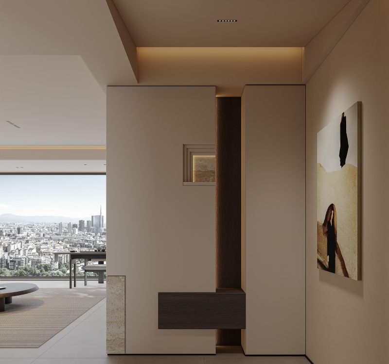 意式极简控必看!10款绝美玄关鞋柜设计。 - 家居知识