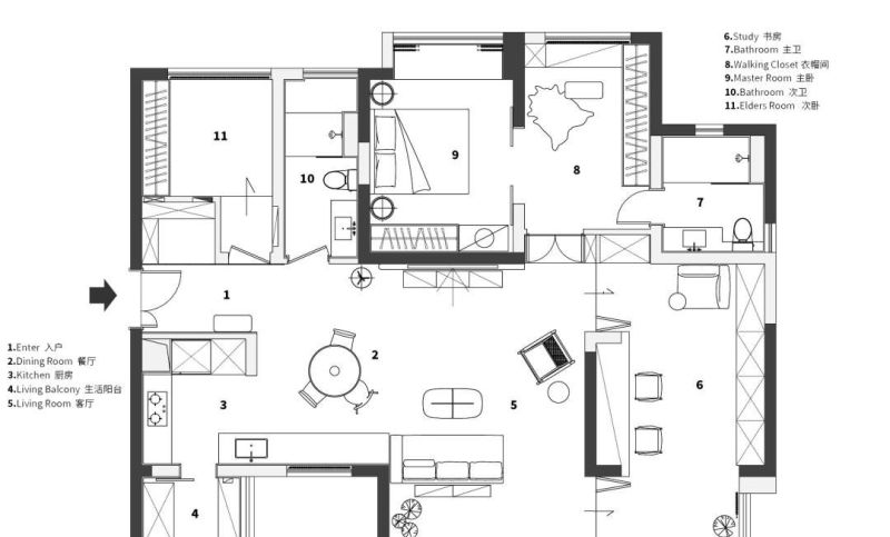 成都95后小夫妻的138m²，用混搭自然风打造精神疗愈场 - 家居知识
