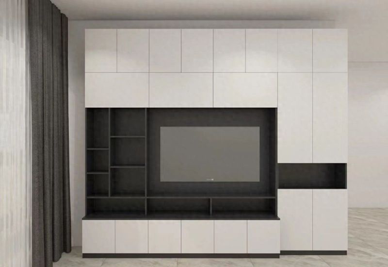 全屋定制电视柜设计指南，实用与美观的完美结合