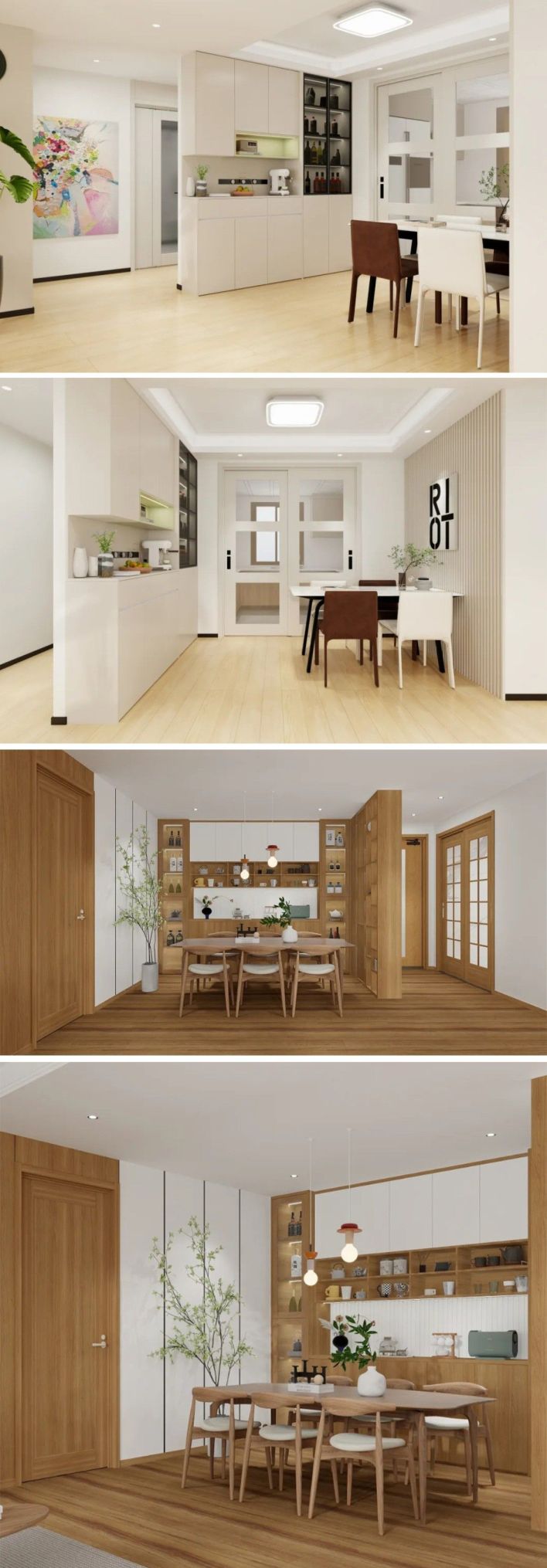 超级适用小户型的餐厅设计案例！ - 家居知识