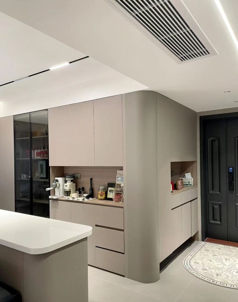 现代奶油风客厅设计解析：空间规划与软装搭配的平衡术 - 家居知识