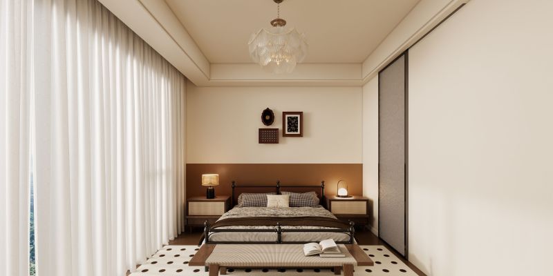 奶油中古风的家，住进去每天都是 “复古电影主角”！ - 家居知识