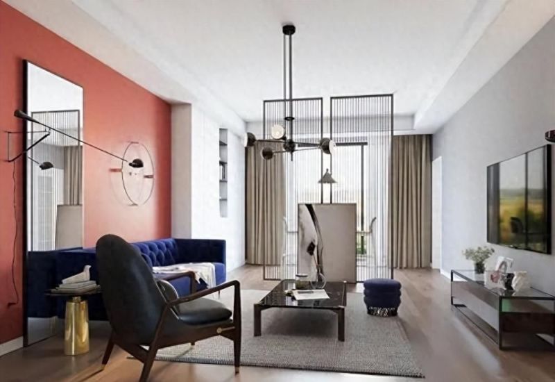 125平简约风和北欧风的混搭，大胆撞色，简约随性 - 家居知识