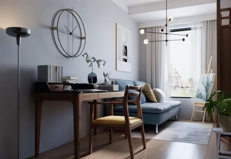 125平简约风和北欧风的混搭，大胆撞色，简约随性 - 家居知识