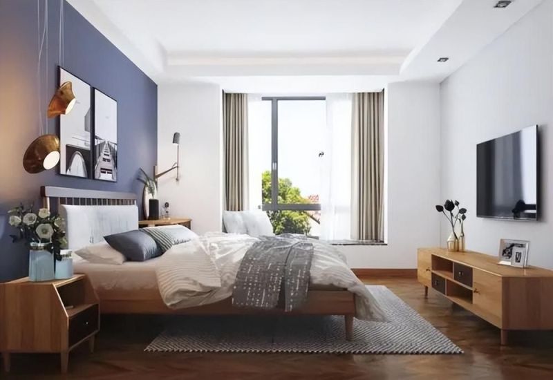 125平简约风和北欧风的混搭，大胆撞色，简约随性 - 家居知识