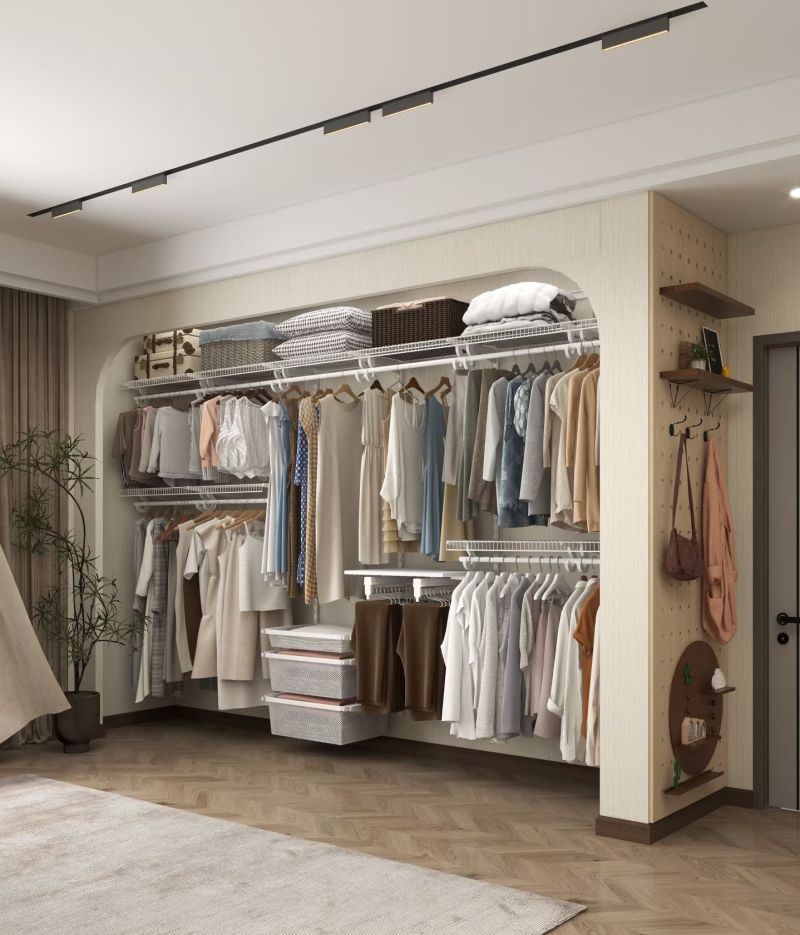 “衣服基础，衣帽间就不基础”：衣柜如何提高生活幸福感？ - 家居知识