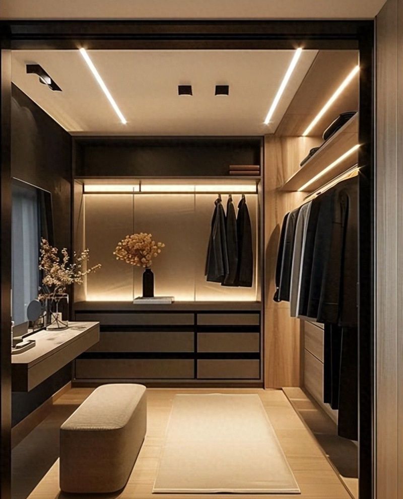 精致衣帽间设计，第三个方案让人惊叹！
