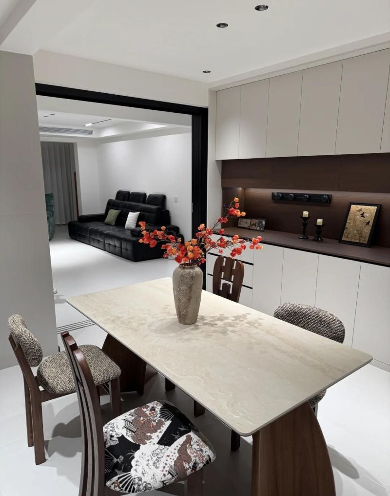 125平米，中古风加极简风格真的很好看 - 家居知识