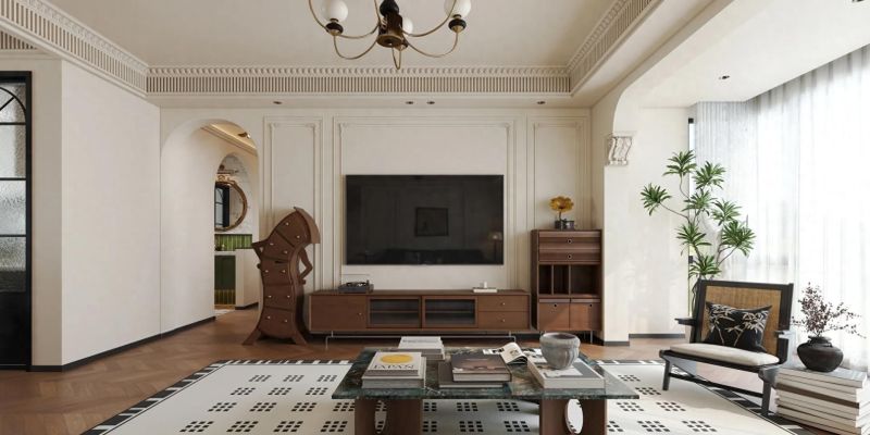 法式中古风家居，复古与时尚的浪漫邂逅