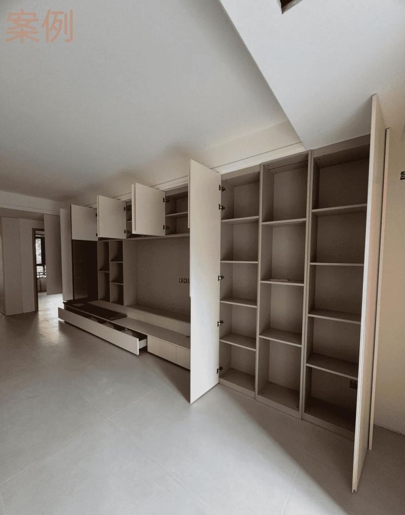 奶油风小三室全屋定制成品房｜无木纹设计，纯粹温柔更显质感 - 家居知识