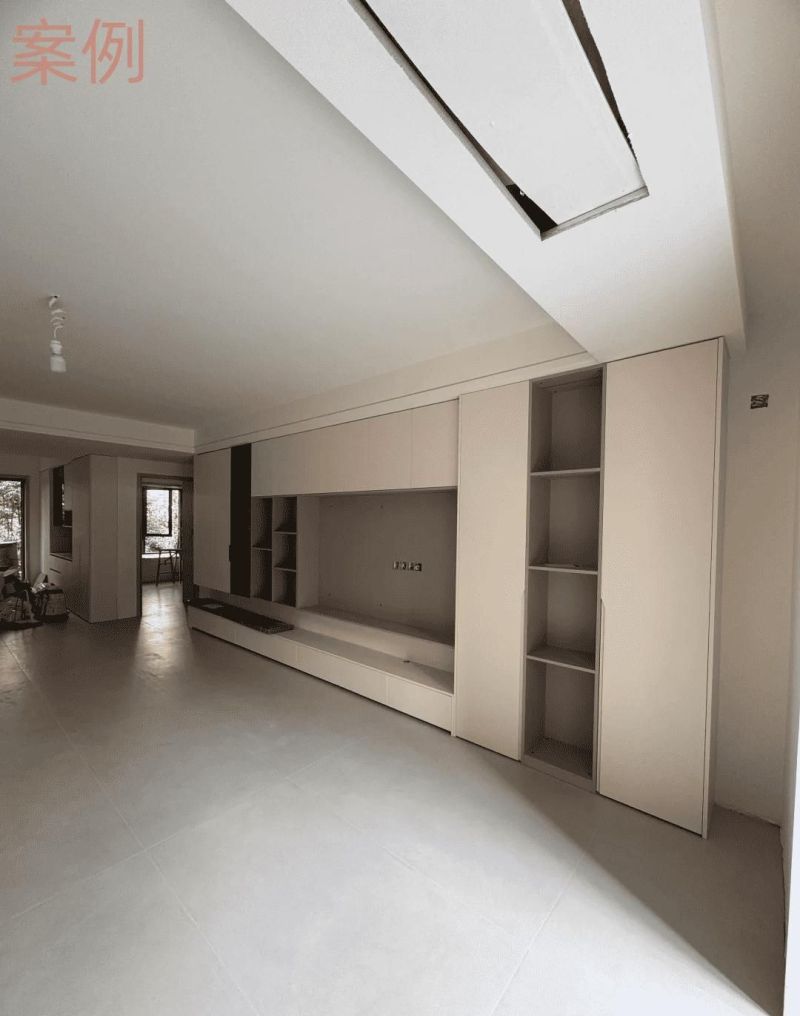 奶油风小三室全屋定制成品房｜无木纹设计，纯粹温柔更显质感 - 家居知识