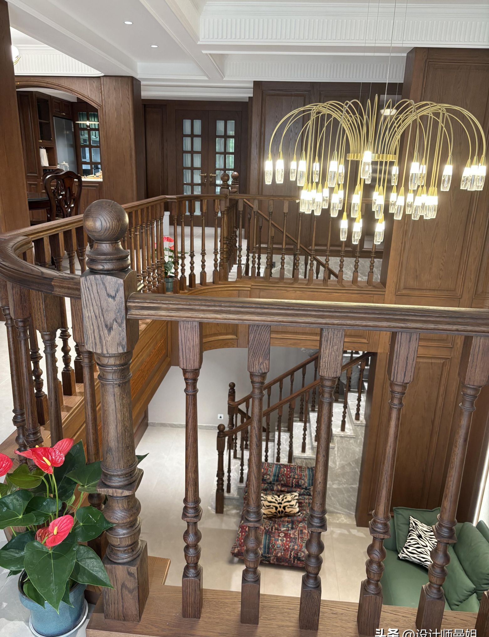 别墅设计｜美式复古风别墅，木质控的温暖治愈家🏡 - 家居知识