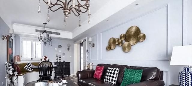 晒晒我的105M²美式新家，电视背景墙超赞，邻居都要来模仿！ - 家居知识