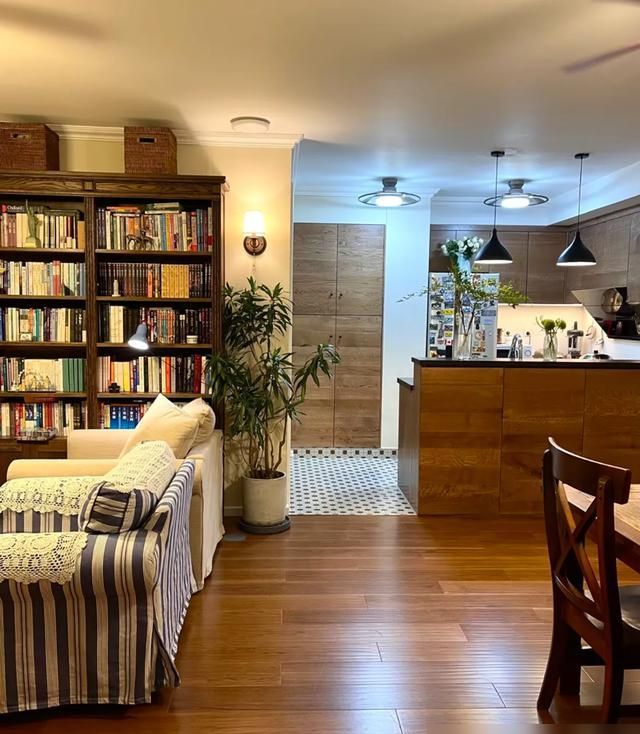 这就是中年女人装修的实力吧！北京一家三口住90㎡的美式复古家 - 家居知识