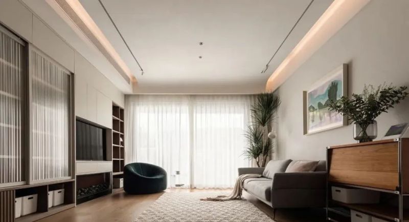 装修案例 | 168㎡现代混搭：色彩简单纯粹，空间衔接规整，打破束缚！ - 家居知识