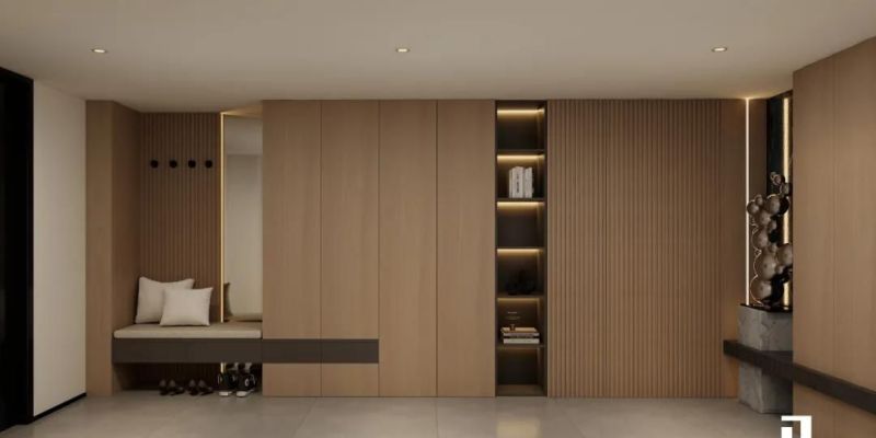 被邻居追着问的玄关设计！这8款颜值太高了！ - 家居知识