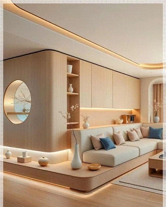 不买沙发，舍弃餐桌，阳台打一排矮柜，一进客厅被惊艳了！ - 家居知识