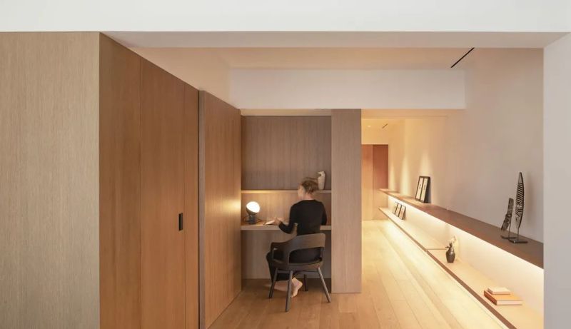 144㎡极简原木风，流畅舒适的动线，从容惬意的空间 - 家居知识